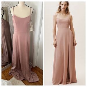 Jenny Yoo Bridesmaid Dress, Kiara, Whipped Apricot, NWT